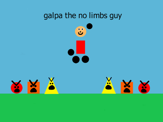 Galpa the no limbs guy Game Cover