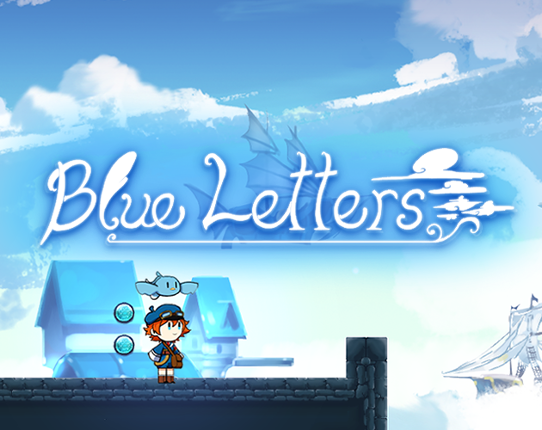 Blue Letters Game Cover