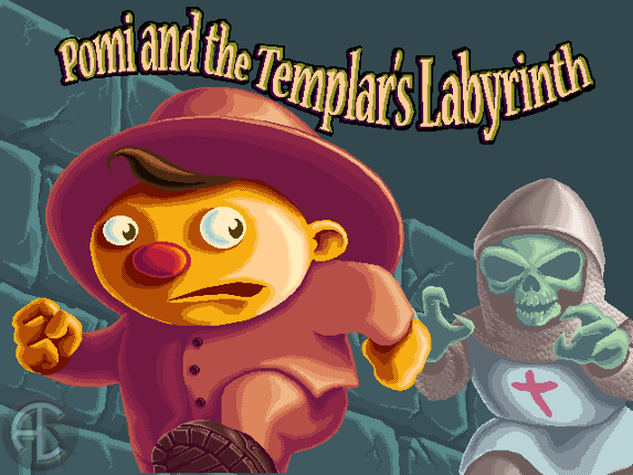 Pomi and the Templar's Labyrinth Game Cover