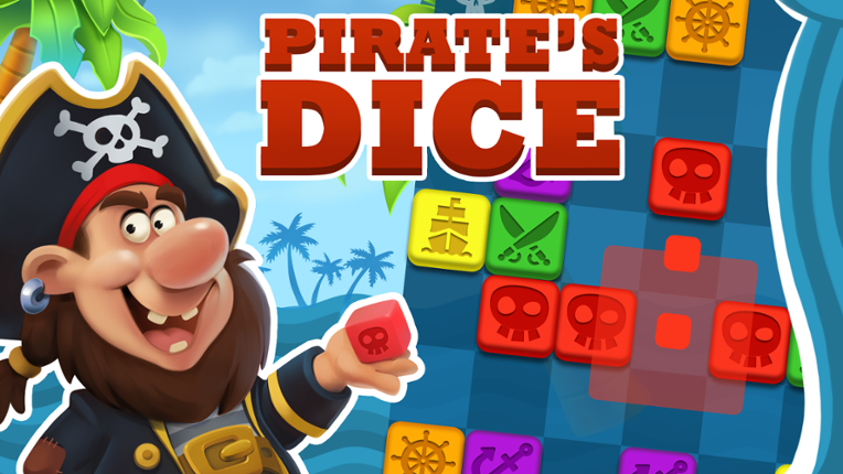 Pirate's Dice. Connect 4 in a row Game Cover