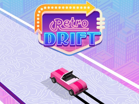 Retro Car Drift Game Cover