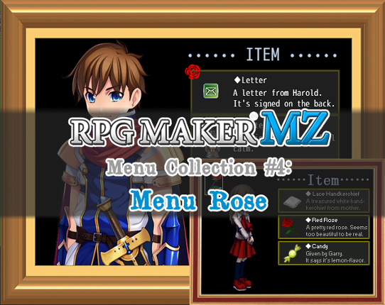 Rose Menu - For Rpg Maker MZ Game Cover