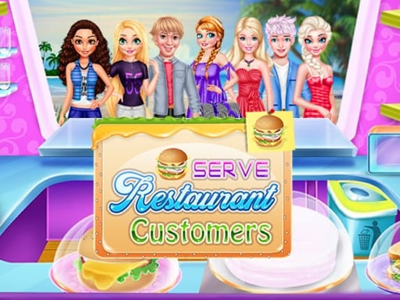 Serve Restaurant Customers Game Cover