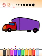 Vehicle Coloring Book Free Game for Children Image