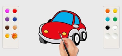 Car coloring book &amp; drawing Image