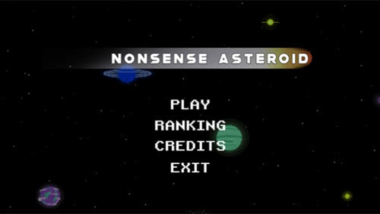 Nonsense Asteroid Game Cover