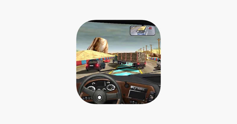 In Car Highway Driving Game Cover
