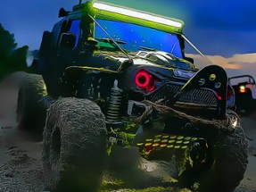 Offroad Jeep Driving Puzzle Image