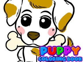 Puppy Coloring Book Image