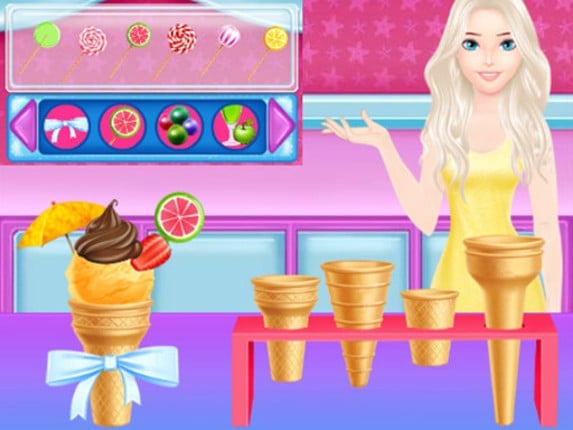 Yummy Dessert Shop Game Cover