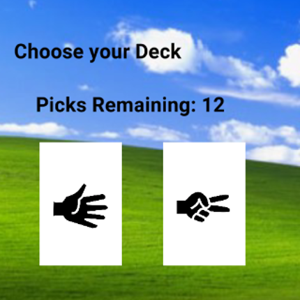 Rock-Paper-Scissors Deckbuilder Game Cover