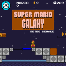 Super Mario Galaxy: Retro Demake Image