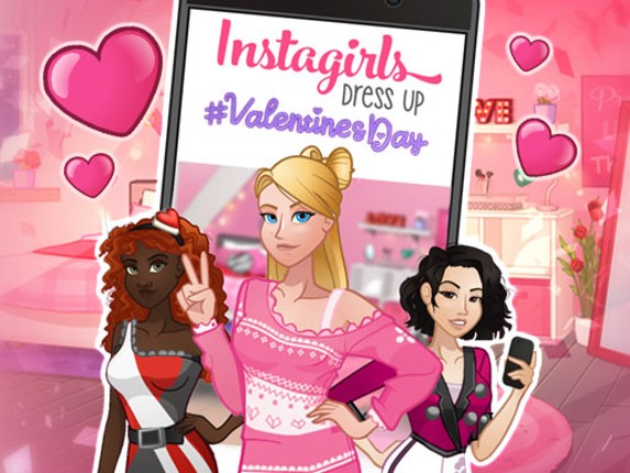 INSTAGIRLS VALENTINES DRESS UP (DCMA) Game Cover