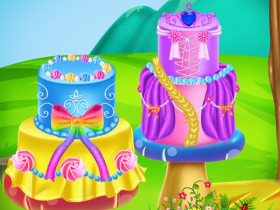 Princess Dress Cake Game Cover