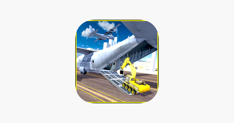 Cargo Plane Heavy Machine - Heavy Machinery Transport Flight Simulator Game Cover