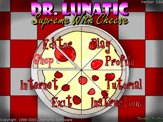 Dr. Lunatic Supreme with Cheese Game Cover