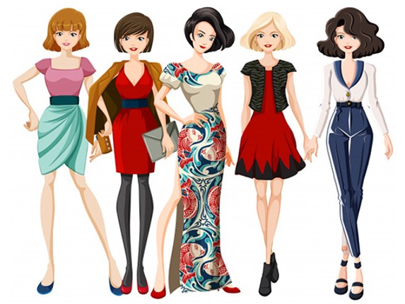 Top Model Girls Puzzle Game Cover