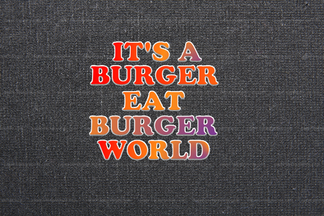It’s A Burger Eat Burger World Game Cover