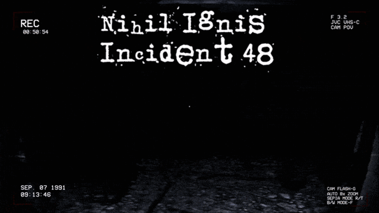 Nihil Ignis Incident 48 Game Cover