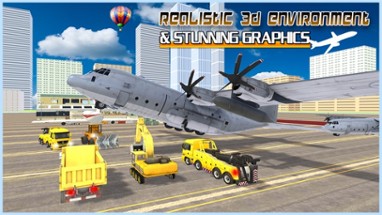 Cargo Plane Heavy Machine - Heavy Machinery Transport Flight Simulator Image