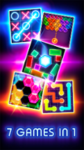 Tic Tac Toe Glow: 2 Players Image