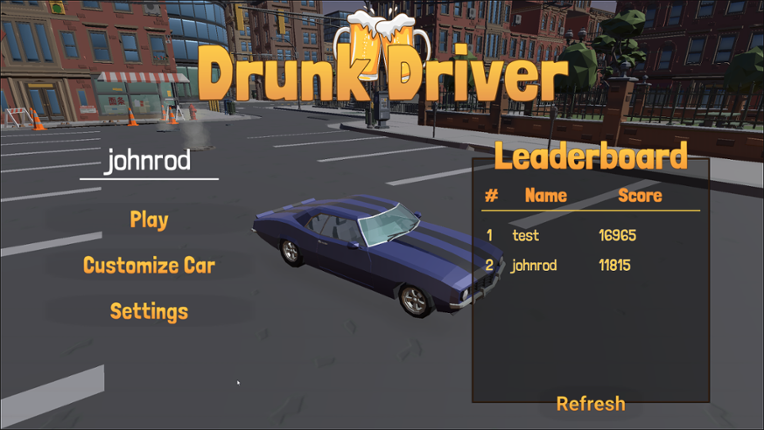 Drunk Driver Game Cover