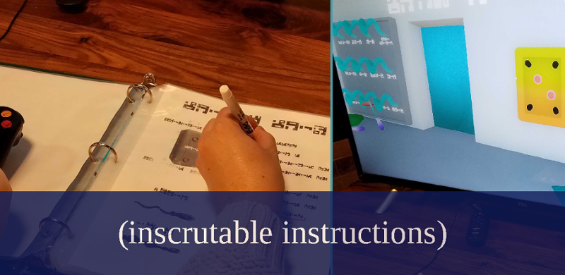 Inscrutable Instructions Game Cover