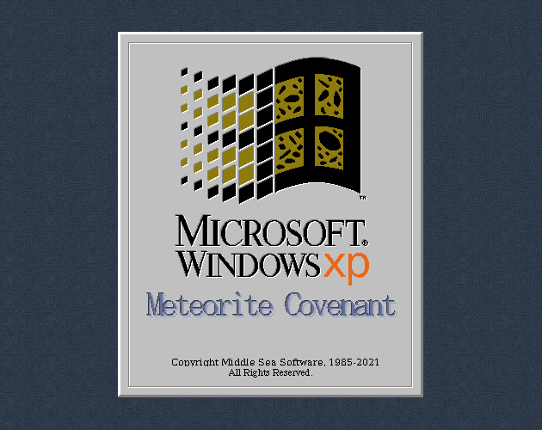 Windows XP Meteorite Covenant Game Cover