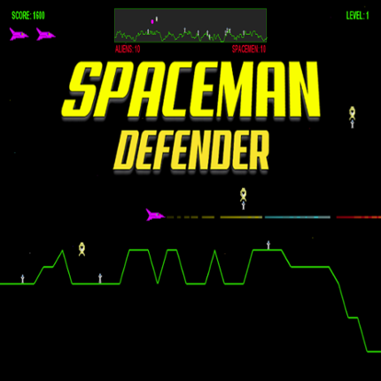 Spaceman Defender Game Cover