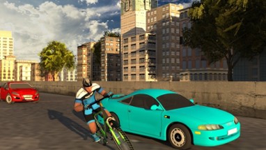 Bicycle Racing Simulator 17 - Extreme 2D Cycling Image