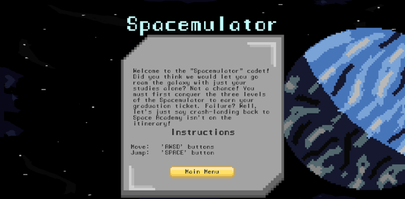 Spacemulator Game Cover