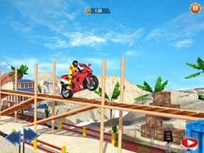Mad Bike Stunt Rider: BMX Game Image