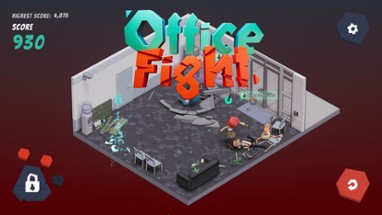 Office Fight Image