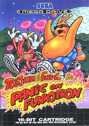 ToeJam & Earl in Panic on Funkotron Game Cover