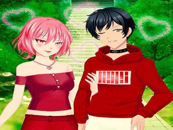 Anime Couples Dress Up Game Game Cover