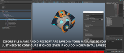 BitCake Exporter - a Game Animation plugin for Maya Image