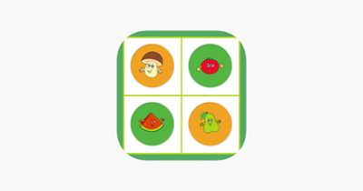 Fruits Vegetables Memory Game Image
