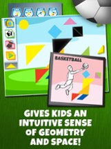 Kids Learning Puzzles: Sports, My K12 Tangram Image
