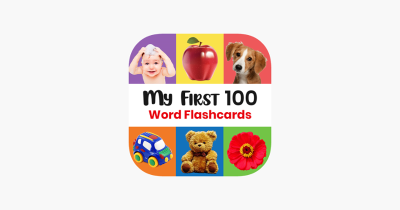 My First 100 Word Flashcards Game Cover