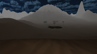 Night Desert Image