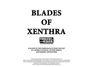 Blades Of Xenthra Playtest Image