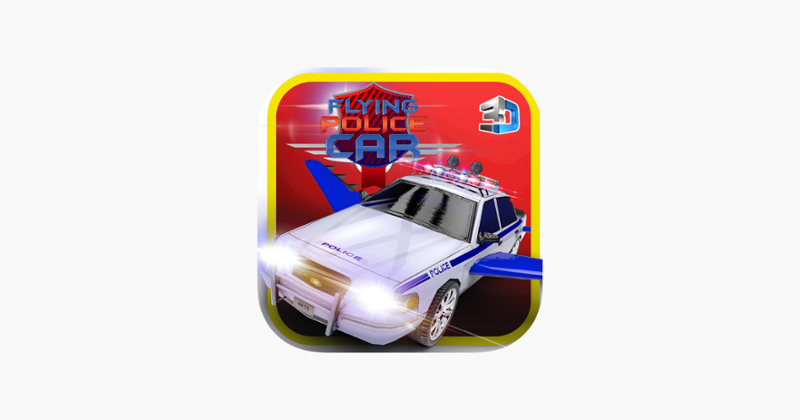 Flying Police Car Simulator &amp; Cop driver games Game Cover