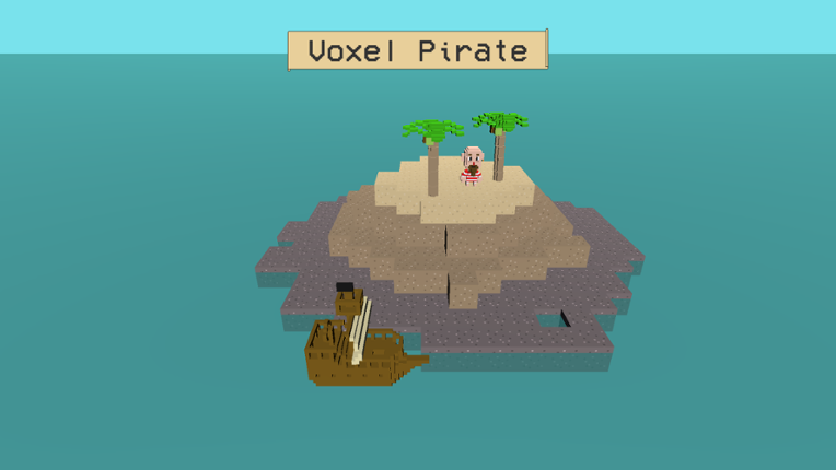 Voxel Pirate Game Cover
