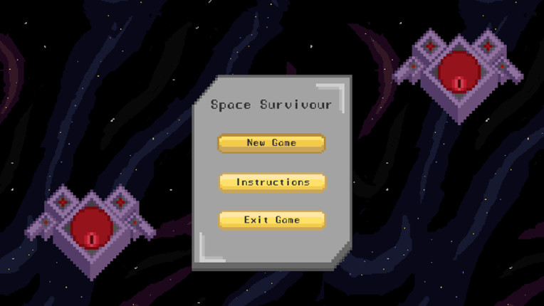 Space Survivor Game Cover