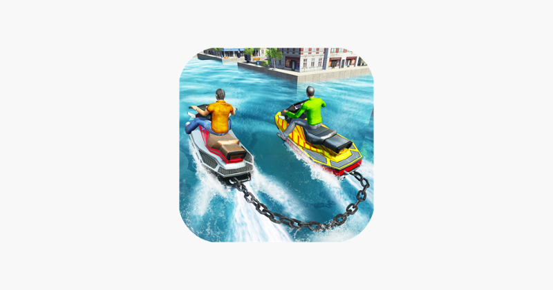 Chained Jetski Water Racing 3D Game Cover