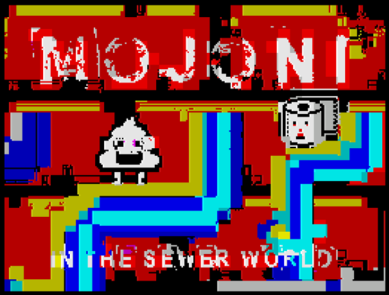 Mojoni In The Sewer World Game Cover