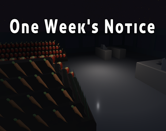 One Week's Notice Game Cover