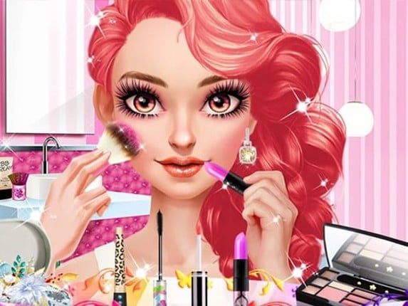 Glam Doll Salon Game Cover