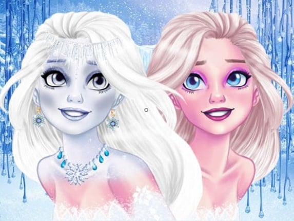 New Makeup Snow Queen Elsa Game Cover