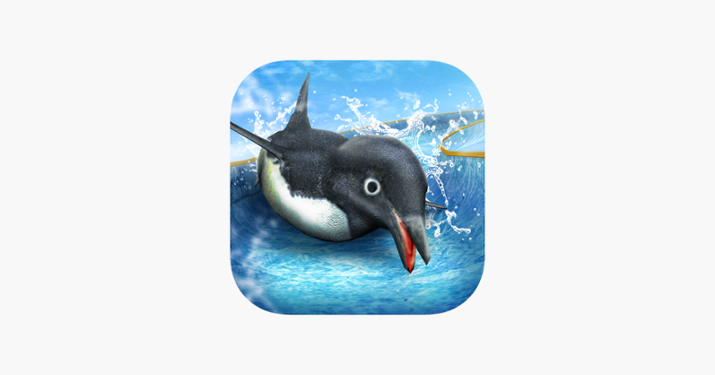 Penguin Waterslide Dash 2018 Game Cover